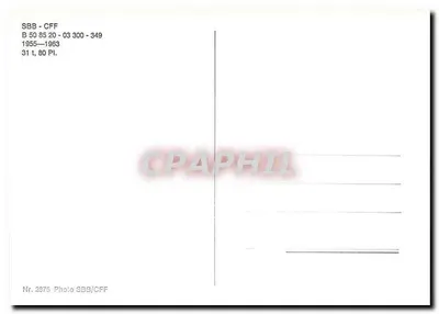 Pociąg SBB CFF — RACKER PAMERAS B 8145 — Bellinzona — SBB/CFF — Rewers