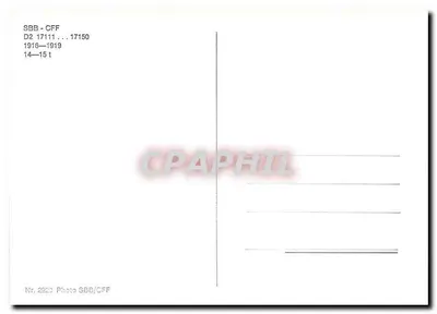 Vagão-cisterna SBB-CFF — D2 17111 a 17150 — 1916-1919 — Verso