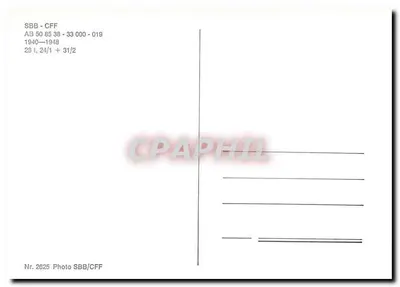 Pociąg SBB CFF — wagon pasażerski — SBB CFF — Rewers