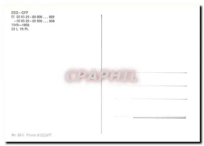 Pociąg pasażerski SBB CFF — wagon Di 50 85 20-03 000...022 — SBB/CFF — Rewers