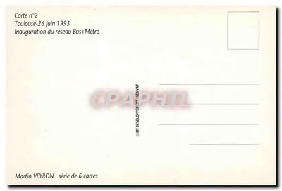 Inauguração da rede Ônibus+Metrô — Toulouse — Martin Veyron — Verso