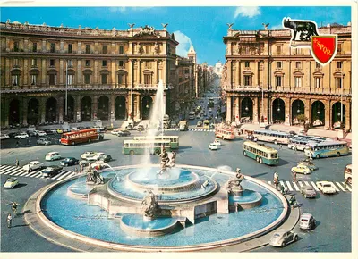 Piazza della Repubblica — Roma — n° MN-19