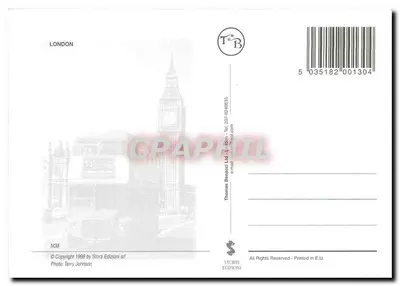 London Buses — ulica Trafalgar Square — Storri Edizioni — Rewers