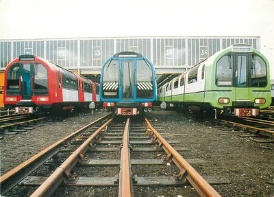 Protótipos para o trem do futuro — London Underground Limited — número de série não visível