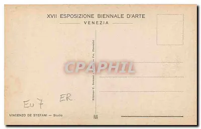 Nu femenino — 1930 — Vincenzo De Stefani — Reverso