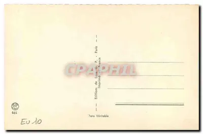 Joven mujer con cabello rizado — pose sugestiva — Ediciones de Lujo G.P., París — Reverso