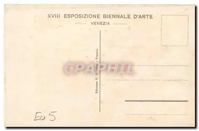 Nudità femminile — Studio di Nudo — Edizione U. Sirmati, Venezia — Verso