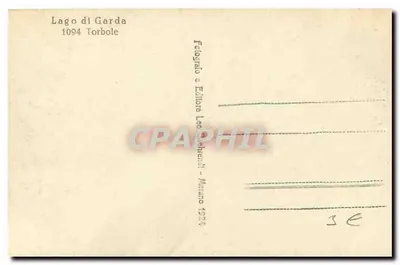 Lago di Garda — Torbole — Wydawca Leo Salmienti, Marino — Rewers
