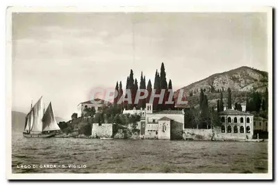 Lago di Garda - S. Vigilio — editor Vera Fotografia 'Fotoceleere', Milão, série N. 3