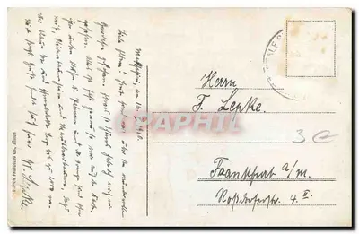 Lago di Garda - Malcesine — vista do lago e do vilarejo — editor R. TINN PROTOTILO CO., ZURICH, n° 5803 — Verso