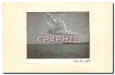 Bilhete postal moderno Lago di Garda