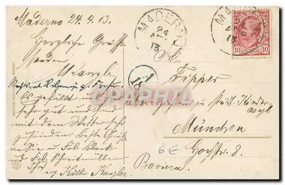 Lago di Garda - Gardone e Fasano — Wydawca: BAYTON PHOTOGRAPHIE, nr 5565 — Rewers