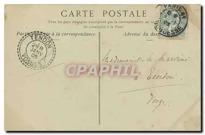 Parigi Mondana — Un Mail — Collezioni ND Fot. — Verso