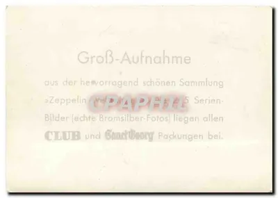 LZ 126 em construção — Navios-aéreos pós-guerra — Zeppelin-Verlag — Verso