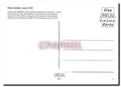 Do Adler ao ICE — Evolução dos trens na Alemanha — Editor REIJU — Verso