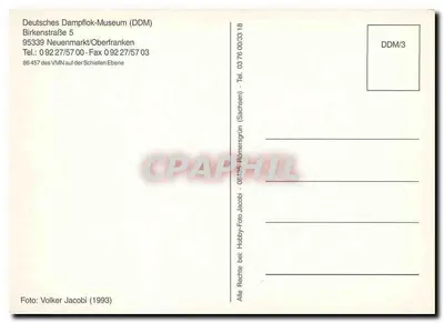 Parowóz 86 457 — Deutsches Dampflokomotiv-Museum (DDM) — DDM/3 — Rewers