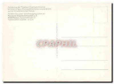 Tren sobre el viaducto de Erbaubeck en Passau — Passauer Eisenbahnfreunde e.V. — Reverso