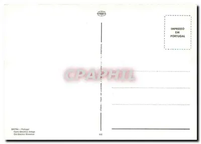 Sintra — Stare elektryczne tramwaje — COMERA — Rewers
