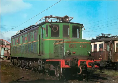 Locomotiva elétrica 7108 — série 7101/7125 — Editor: Edicions Ferroviaries, S.A. — n° 50
