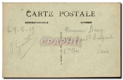 Chambord — O Castelo — Fachada Septentrional — A.P. — Verso