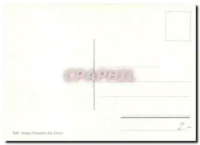 Brienz — widok panoramiczny i zabytki — Verlag Photoglob AG, Zürich — Rewers