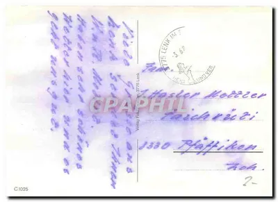 Lenk Berner Oberland — widok panoramiczny — Wydawnictwo Färb. Lenk 377/5 — Rewers