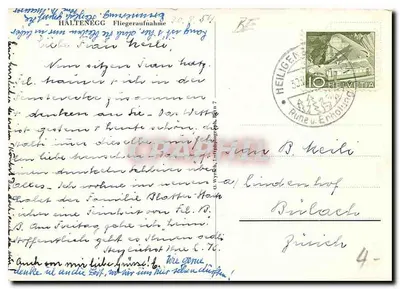 Halteneck — widok z lotu ptaka — wydawca nieznany, numer serii nieodczytalny — Rewers