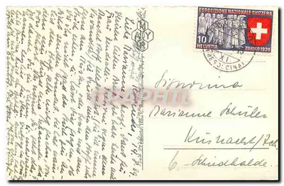 Roveredo — Ogólny widok — wydawca nieznany, n° 948 — Rewers