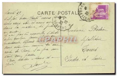 Chaumont - Zamek (mon. hist.) — wydawca Le PVE, nr 1389 — Rewers