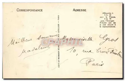 Pornic - Le Rocher Noveillard - LL — Verso