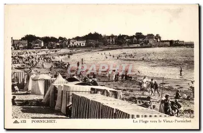 A Praia em direção ao Velho Pornichet — Pornichet — n°132