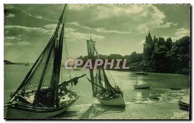 PORNIC (L.-I.) — O Porto — Visão do entardecer — J. Nozais, edit.