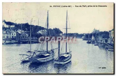 Pofnic (Loire-Inf.) — Vista do Porto, tomada da Chaussée — F. Chapeau, Imp.-Edit.