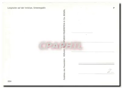 Nartyzujący na lodowisku Inn, Unterengadin — n°2224 — Studio Feuerstein & Co. — Rewers