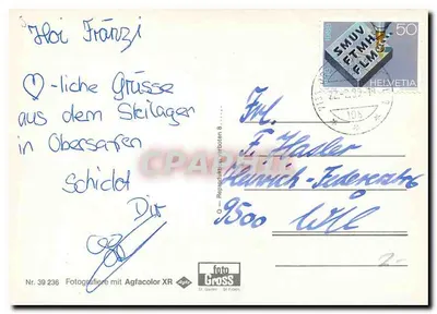 Obersaxen Skiparadies Stein - Sèz Ner — editor foto GROSS, St. Gallen — Reverso