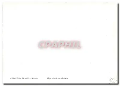 Nufenenstock m. 2865 — alpejska góra z lodowcami — Wydawca Borelli, n° 4780 — Rewers