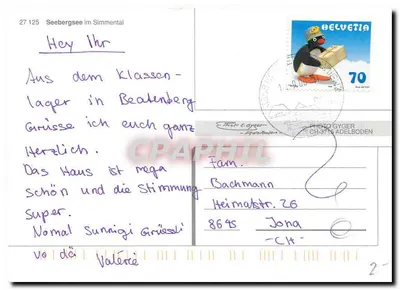 Jezioro Seebergsee — Berner Oberland — Rewers