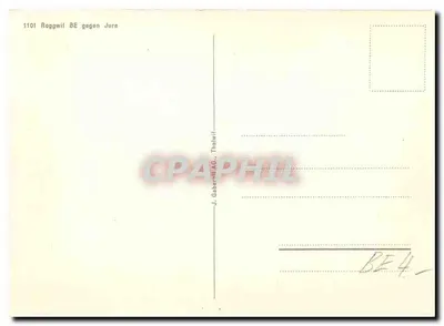 Roggwil BE wobec Jure — widok panoramiczny — J. Gaborill A.G., Thalwil — Rewers