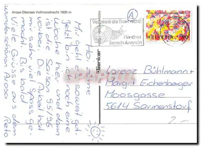 Arosa — 1800 Meter Hochgenuss — Foto-Verlag Arosa — Rewers