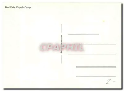 Bad Vals, Kapelle Camp — reprodukcja — Rewers