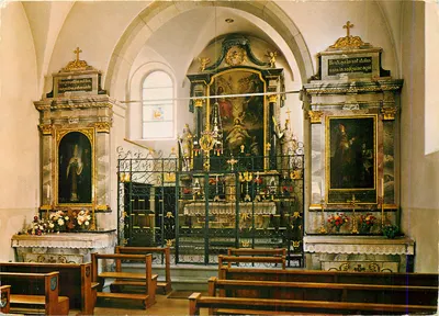 Interior da Igreja — Capela de Santa Agata — Photoglob-Wehrli AG, Zurique