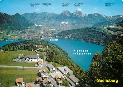 Vierwaldstättersee — vista aérea — Zentral-schweiz AG