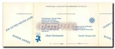 Lac de Lucerne/Central-Suisse — Panorama Hertenstein/Weggis/Lützelaue — Hotel Hertenstein — Rewers