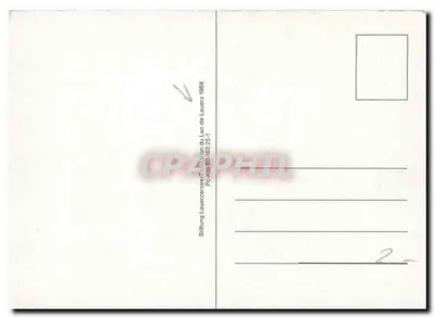 Lauerzersee — alpejskie jezioro otoczone górami — Stiftung Lauerz 1968 — Rewers
