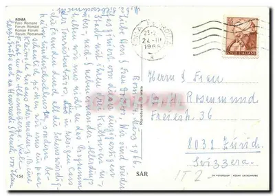 Forum Rzymskie — Rzym — n°154 — Rewers