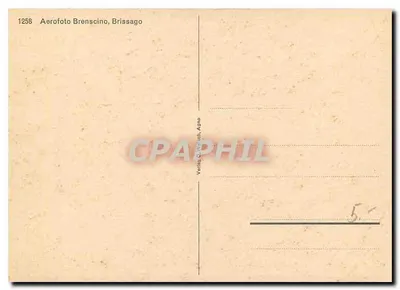 Aéropostale Brenscino, Brissago — Aerofoto Brenscino, Brissago — Verbalia Wochi, Ageno — Rewers