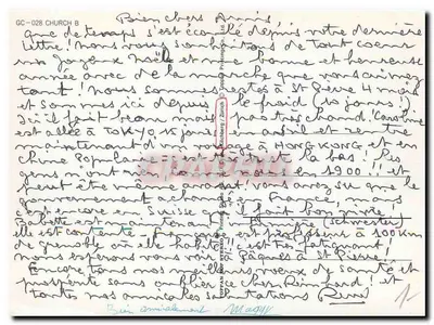 Igreja nevada — Boa Ano — editor GC-028 — Verso
