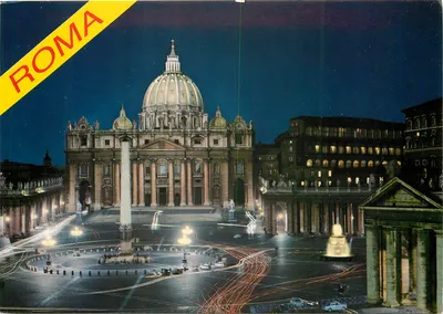 Place Saint-Pierre — Vaticano — editor Garamo, n° ROM 432