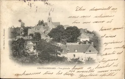 Châteaurenard — Vista geral — Lib. Chartier, Montargis