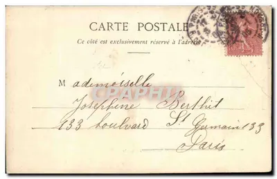 Châteaurenard — Vista geral — Lib. Chartier, Montargis — Verso